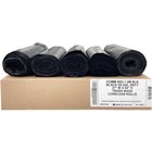 Heavy Duty 55 Gal black Trash Bags- value 50-pack -1 5 Mil Equivalent Industrial