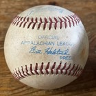 Appalachian League Baseball Lot Of 2 Official Game Ball Minors Rawlings Vtg