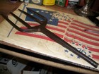 Early Hand Forged Antique Fishing Spear Gig 4 Tine Antique Blacksmith