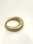 Genuine Ancient Roman Solid Bronze Ring With Spiral Design C  1st Century Ad