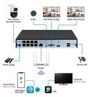 8ch Nvr 4pcs 6mp Poe Security Camera System  1tb Hdd To Home Security Cameras
