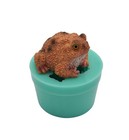 Frog Silicone Mold For Crafts  Jewelry  Resin  Scrapbooking  Polymer Clay 