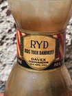 Vintage Davex Ryd Barber Shop Bottle Hair Shampoo New York Rare