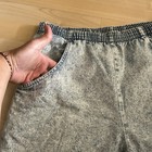 Vintage 80s 90s Acid Wash Denim Shorts Light Weight Relaxed Size 32   w Usa Rare