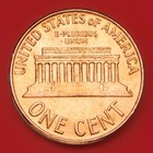 1959-p Lincoln Memorial Cent In Gem Bu Red From Original Bank Wrapped Roll
