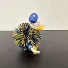 Disney Donald Duck Figurine 4 In Blue   Yellow Pom-pom Body Disney Franchise