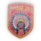 Vintage C 1980s Voyager Brand Oklahoma Native American Indian Patch