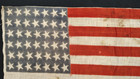 Antique 42 Star Flag  12  X 17  Circa 1890