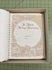 Vtg New 50th Anniversary Hallmark Keepsake Album  Our Golden Wedding Anniversary