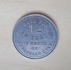 Keysville Lumber Co Employees Only Good For  1 In Trade Token Florida Fla Fl