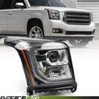 For 2015-2020 Gmc Yukon Halogen Led Drl Projector Headlight Headlamp Passenger