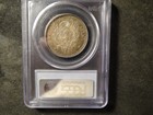 1883 Peso Pcgs Au 58 Argentina 50 Centavos Sharp Detail Slabz