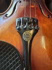 For Parts restoration Antique Anton Schroetter Mittenwald Violin   Bow   Case