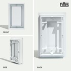 Fittes Framed Wall Vent Lite Minimalist Abs Plastic Hvac Air Return Register