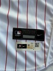 2023 Phillies Nike Authentic Game Issued Blank Back Jersey Size 48 - Mlb Coa