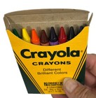 Vintage Binney   Smith Crayola 8 Pack Crayons 1985 Usa Brilliant Colors Nos New