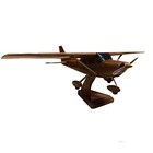 Cessna 172 Mahogany Wood Desktop Airplane Model