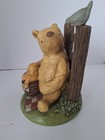 Classic Disney Winnie The Pooh With Bird Honey Pot Coin Bank Rare  