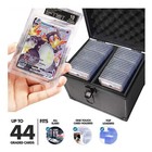 Psa Graded Card Storage Case Holds 40  Slabs Waterproof Card Carrying Box