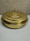 Artistic Churchware Brass gold-tone Aluminum Communion Tray Made In U s a  Wine