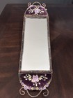 Vintage Vanity Mirror Tray Velvet 