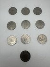 Vintage Las Vegas One Dollar Casino Gaming Token Estate Collection Lot Of 10