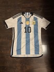 Adidas Argentina 22 23 Lionel Messi 3 Stars Men s Jersey Small Ib3597