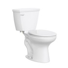 Proflo Pfct300he 1 28 Gpf Two Piece Round Toilet - White