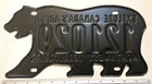 2010 Northwest Territories Passenger License Plate 121029  polar Bear 