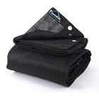 Heavy Duty 6 6  X 15  Dump Trailer Tarp Kit  Mesh Cover With Grommets   Pockets