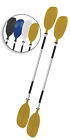 Oceansouth Kayak Paddles Yellow  Aluminim Asymmetric  split Shaft  X 2