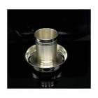 999 Silver Water milk Tumbler And Plate Vessel Utensil For Home Kitchen Use Gift