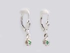 Alexandrite Earrings Antique 19thc Russia Natural Real Handcrafted Color-change