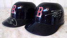 2- Autographed Boston Red Sox  Mini-helmets -  Ryan Dempster   Johnny Gomes
