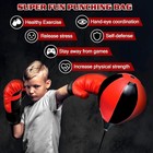 Height Adjustable Punching Bag Set For Kids Ages 3-8  With Boxing Gloves  Ide   