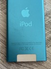 Apple Ipod Nano 7th Generation 16gb Blue Perfect Condition With Charger Cord