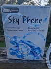 Sky Phone 2001 Bell Sonecor Phone Push Button Blue Cloud Princess Landline 