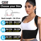 Back Brace Posture Corrector For Women Men  Shoulder Full Back Straightener Pain
