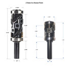 Flush Trim Router Bit With Carbide Inserts - 1 2  Shank