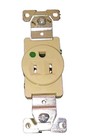Lot Of 10  Heavy Duty Hospital Grade 15 Amp 125v Ivory Receptacles  New