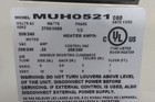 Qmark Muh0521 208 240vac 12 600 17 000 Btuh Electric Wall   Ceiling Unit Heater