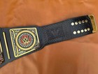 World Heavyweight Championship Black Replica Title Belt Adult Size  Brass