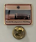 Psi World Headquarters Building Soft Enamel Lapel Pin 