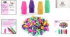 High-quality 120 Pack No-smudge Pencil Top Erasers - Perfect For Kids   Teachers
