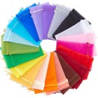 100 200pcs 5x7  Drawstring Organza Gift Bags Wedding Party Jewelry Candy Pouches