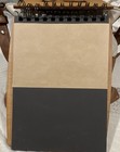 Spiral Bound Scrapbook Album Wood Cover Mike Carlton Hook Design  Fantastic 