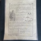Vintage Sewing Pattern From Lyn Alexander Designs For A 12 1 2  Antique Doll