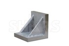 Webbed End 10x10x10 Ground Angle Plate High Tensile Cast Iron 0 0005  Per 6  R