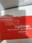 Girl Scout Tagalongs Cookies With Chocolate And Peanut Butter