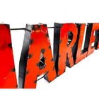 42  Metal Harley Wall Sign Garage Man Cave Store Display Davidson Motorcycle